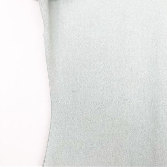 Missguided Slinky High Neck Cold Shoulder Dress Sz 6 - Picture 4 of 14